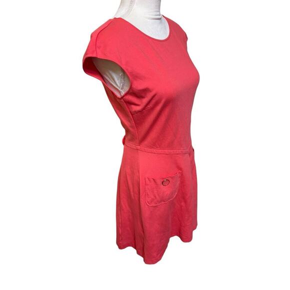 Ted Baker Harmia Coral Pocket Button Fit and Flare Mini Dress - 2 / US 4 - Picture 5 of 11